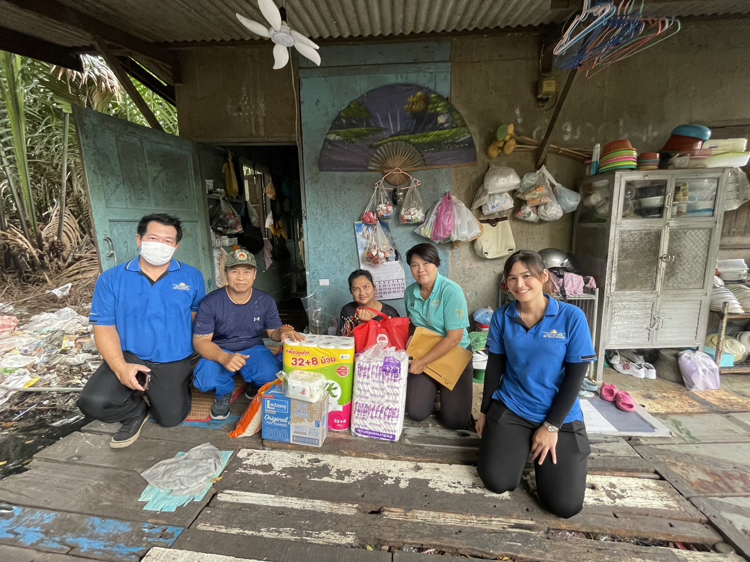 โครงการ “ชุมชนสัมพันธ์” ปี 2567 ช่วยเหลือผู้ป่วยติดเตียง ผู้ป่วยชราภาพ ผู้พิการ และผู้ยากไร้ ชุมชนสะพานปูน , ชุมชนซอยบางปู 13 , ชุมชนซอยนกแก้ว จ.สมุทรปราการ